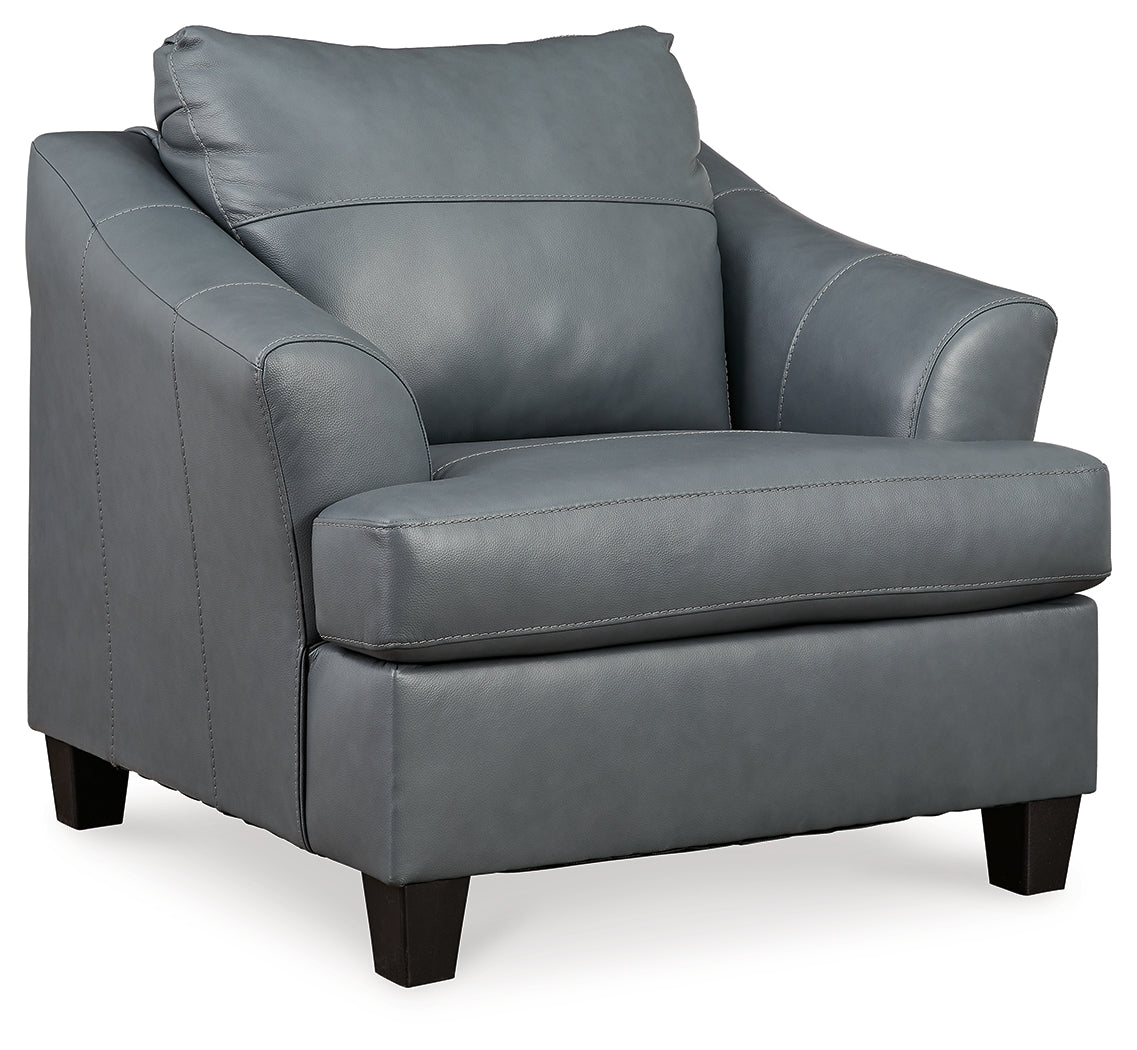 Genoa Steel Sofa, Loveseat, Oversized Chair and Ottoman