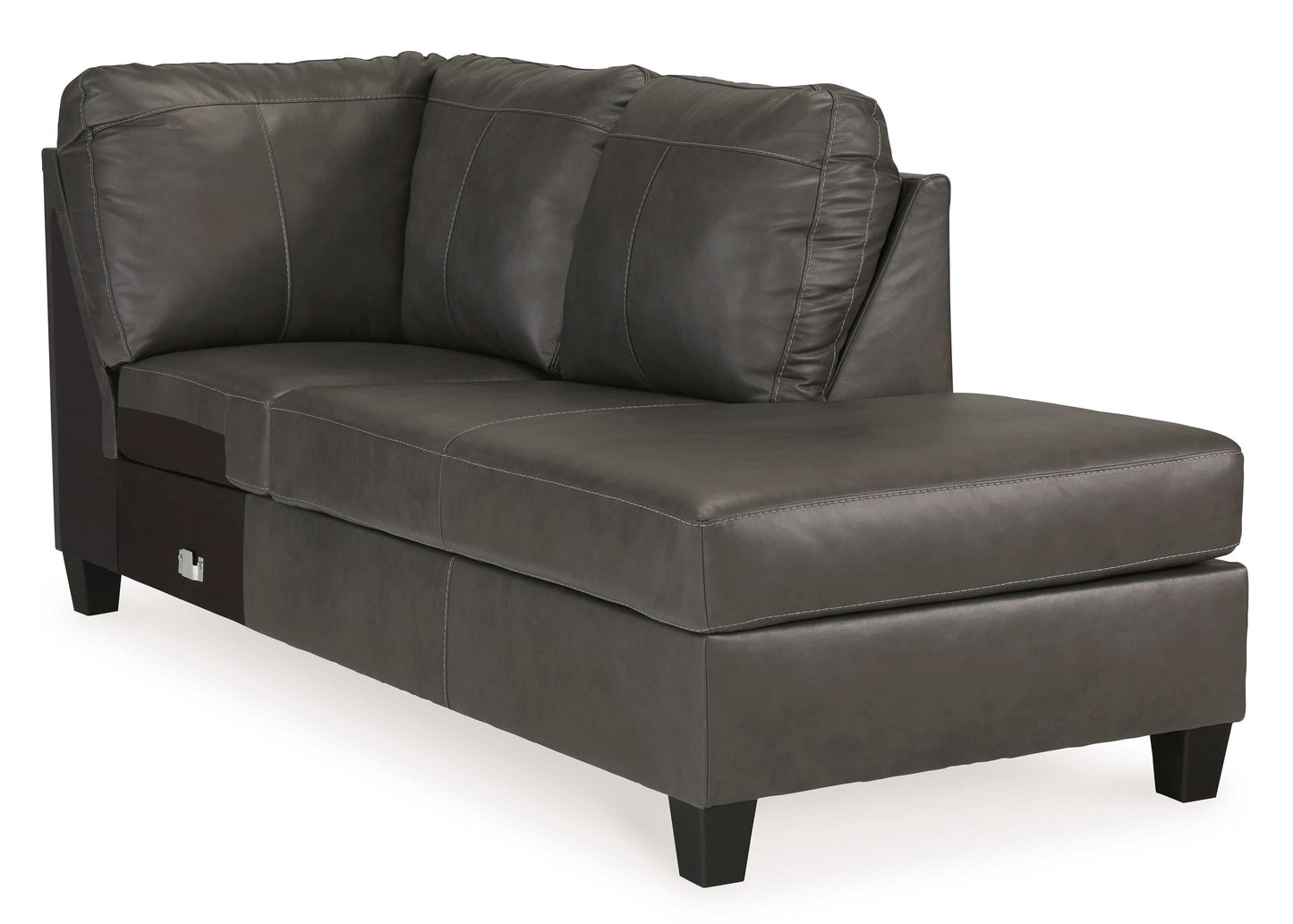 Valderno Fog 2pc Sectional Sofa w/ Chaise