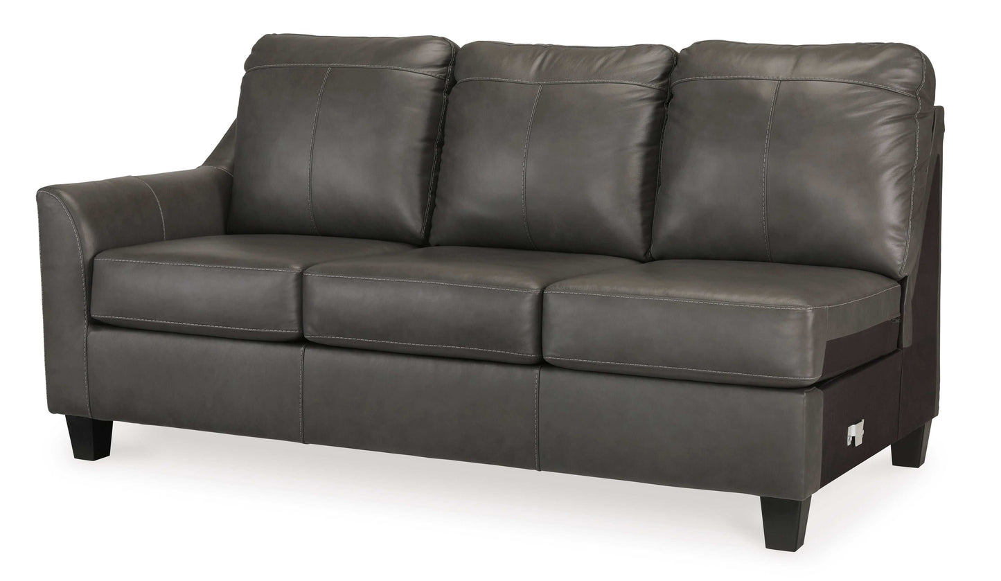 Valderno Fog 2pc Sectional Sofa w/ Chaise