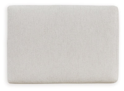 Maitelynn Chalk Ottoman - Ornate Home