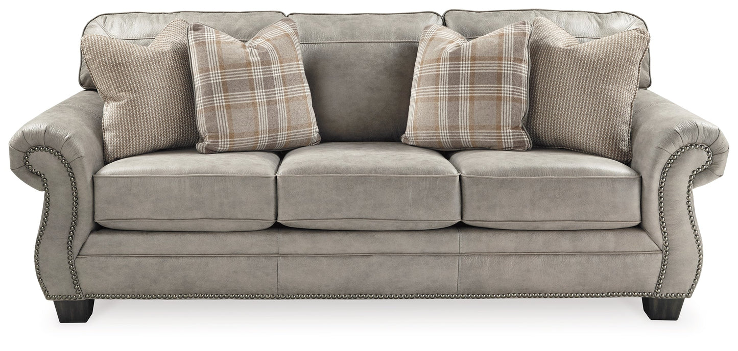 Olsberg Steel Sofa, Loveseat, Recliner, and Ottoman