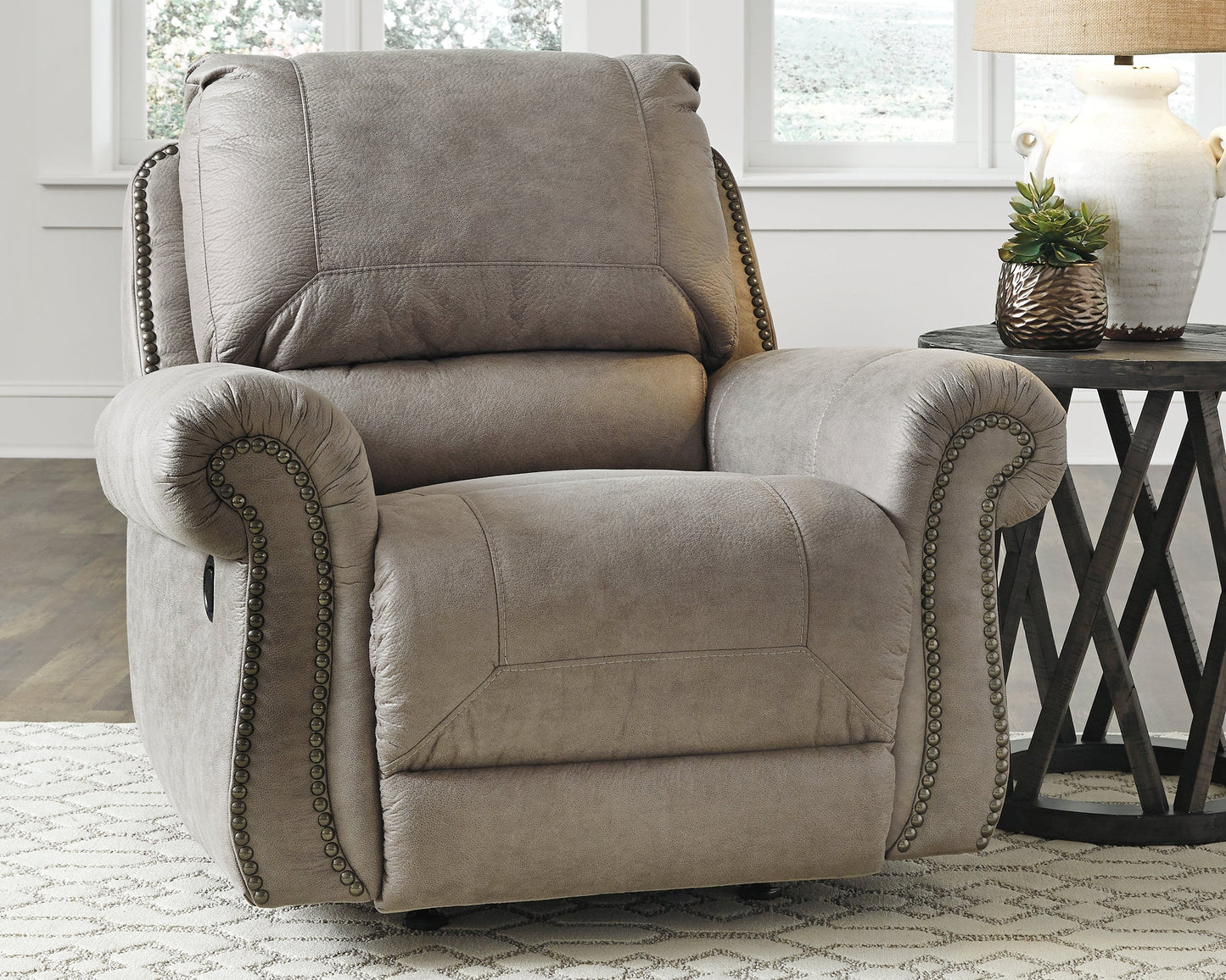 Olsberg Steel Sofa, Loveseat and Recliner