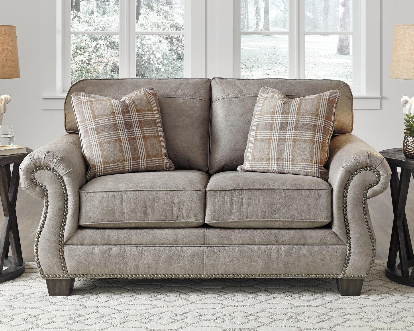 Olsberg Steel Sofa, Loveseat and Recliner