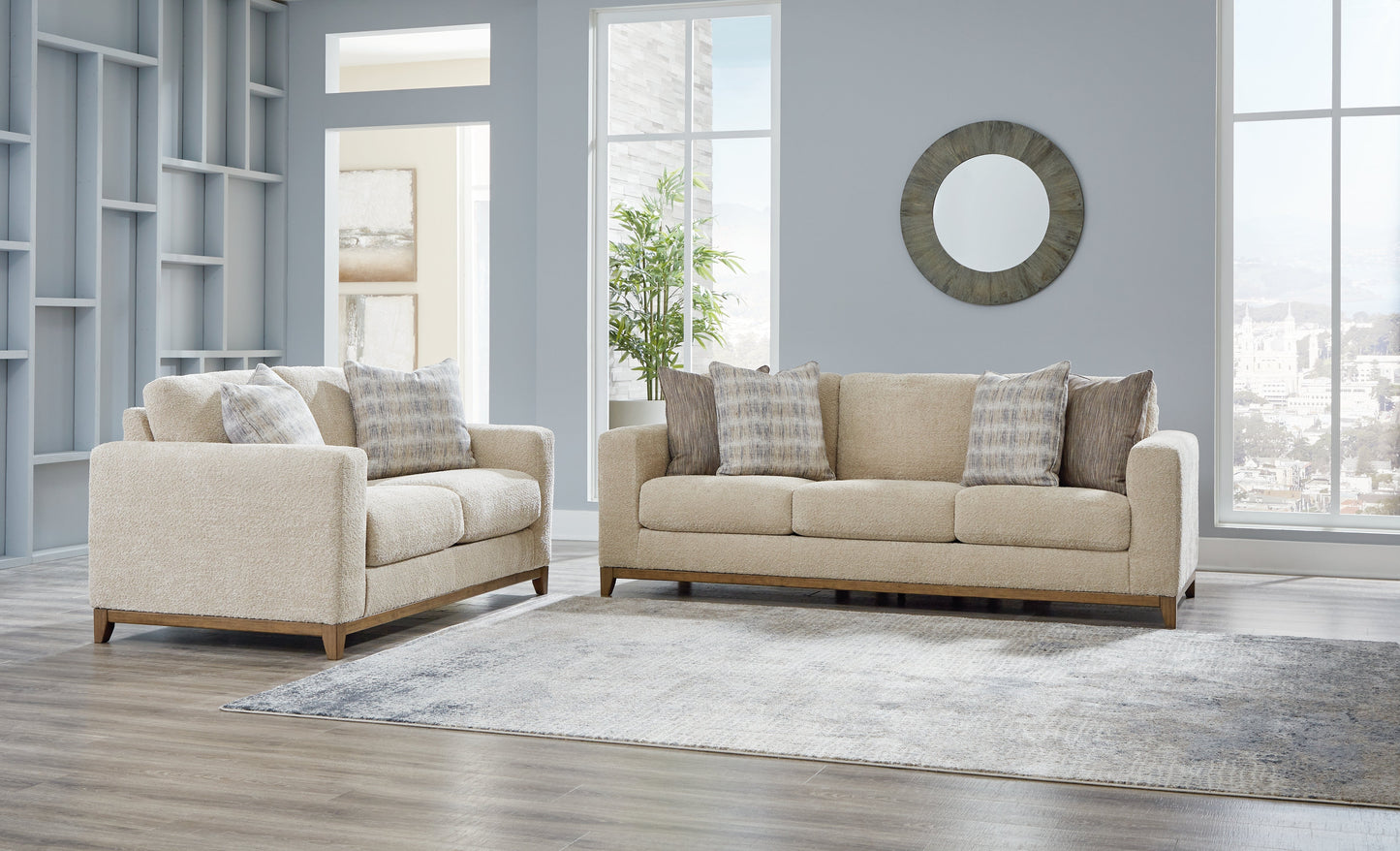 Parklynn Desert Sofa and Loveseat