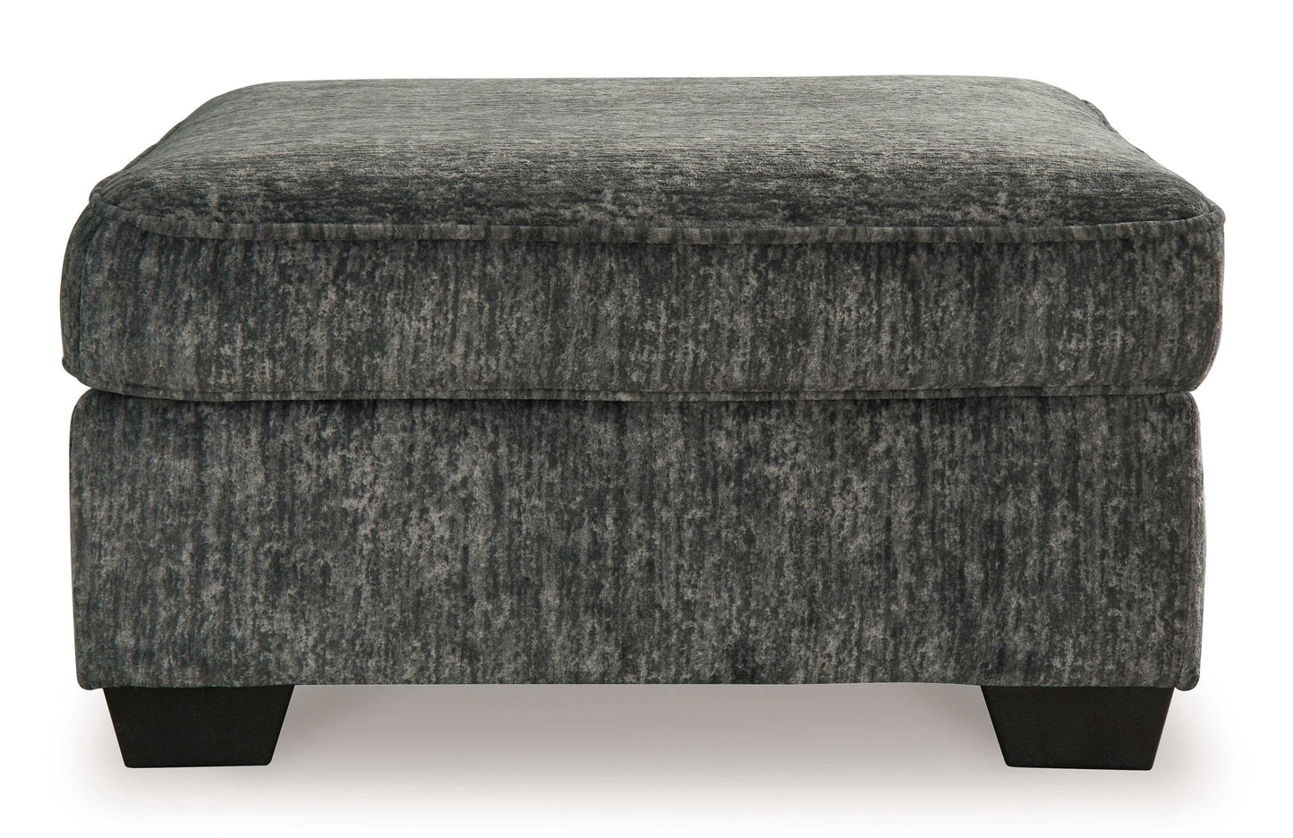Lonoke Gunmetal Oversized Accent Ottoman