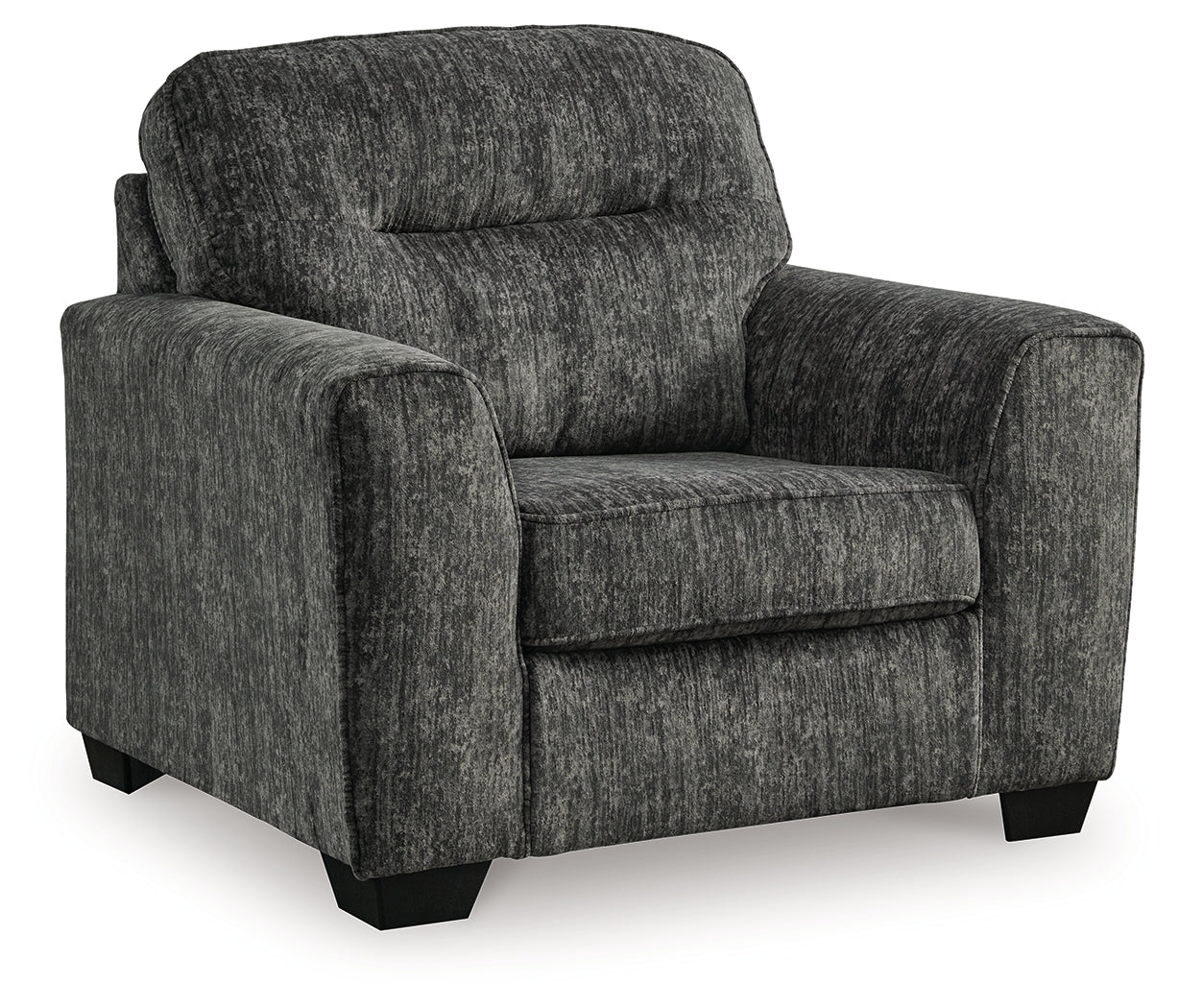 Lonoke Gunmetal Sofa, Loveseat, Oversized Chair and Ottoman