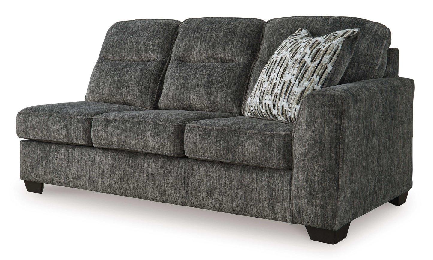 Lonoke Gunmetal 2pc LAF Chaise Sectional