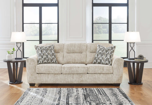 Lonoke Parchment Living Room Set / 2pc