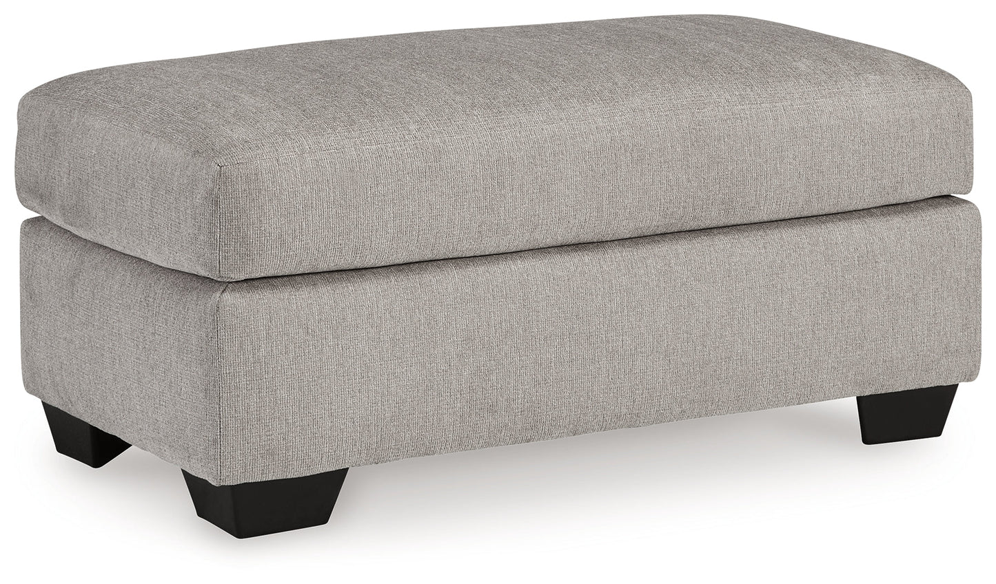 Avenal Park Gray Ottoman