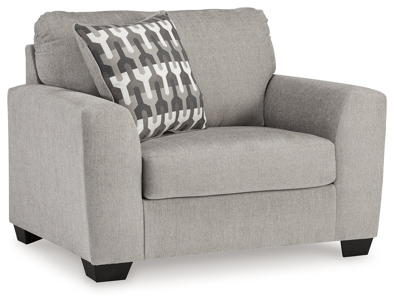 Avenal Park Gray Oversized Chair