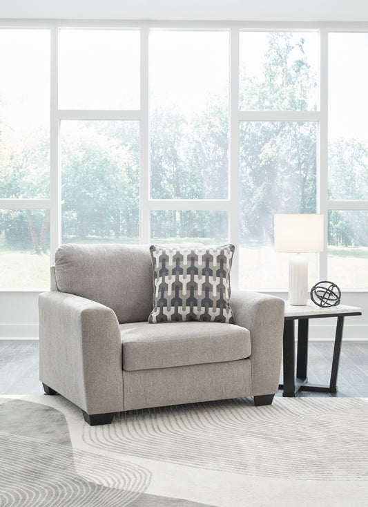 Avenal Park Gray Oversized Chair