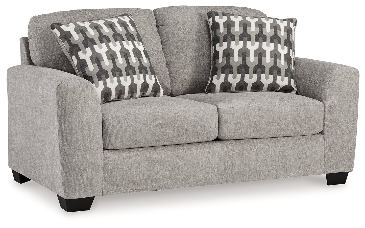 Avenal Park Gray Loveseat