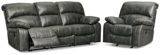 Dunwell Steel Power Reclining Sofa with Power Recliner