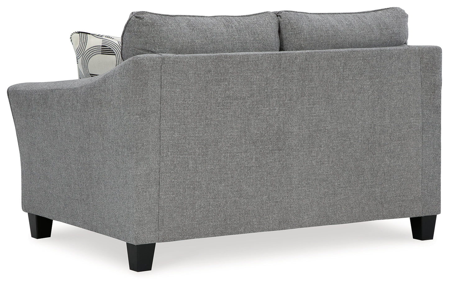 Mathonia Smoke Sofa and Loveseat