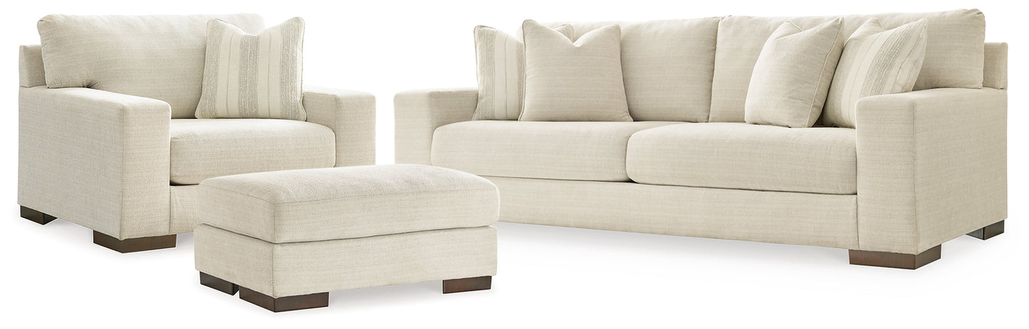 Maggie Birch Sofa, Chair and Ottoman