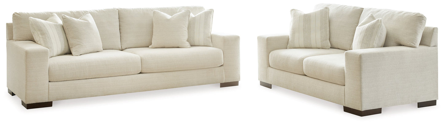 Maggie Birch Sofa, Loveseat, Chair and Ottoman