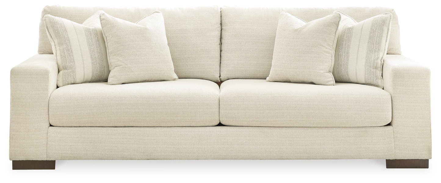 Maggie Birch Sofa, Loveseat and Ottoman