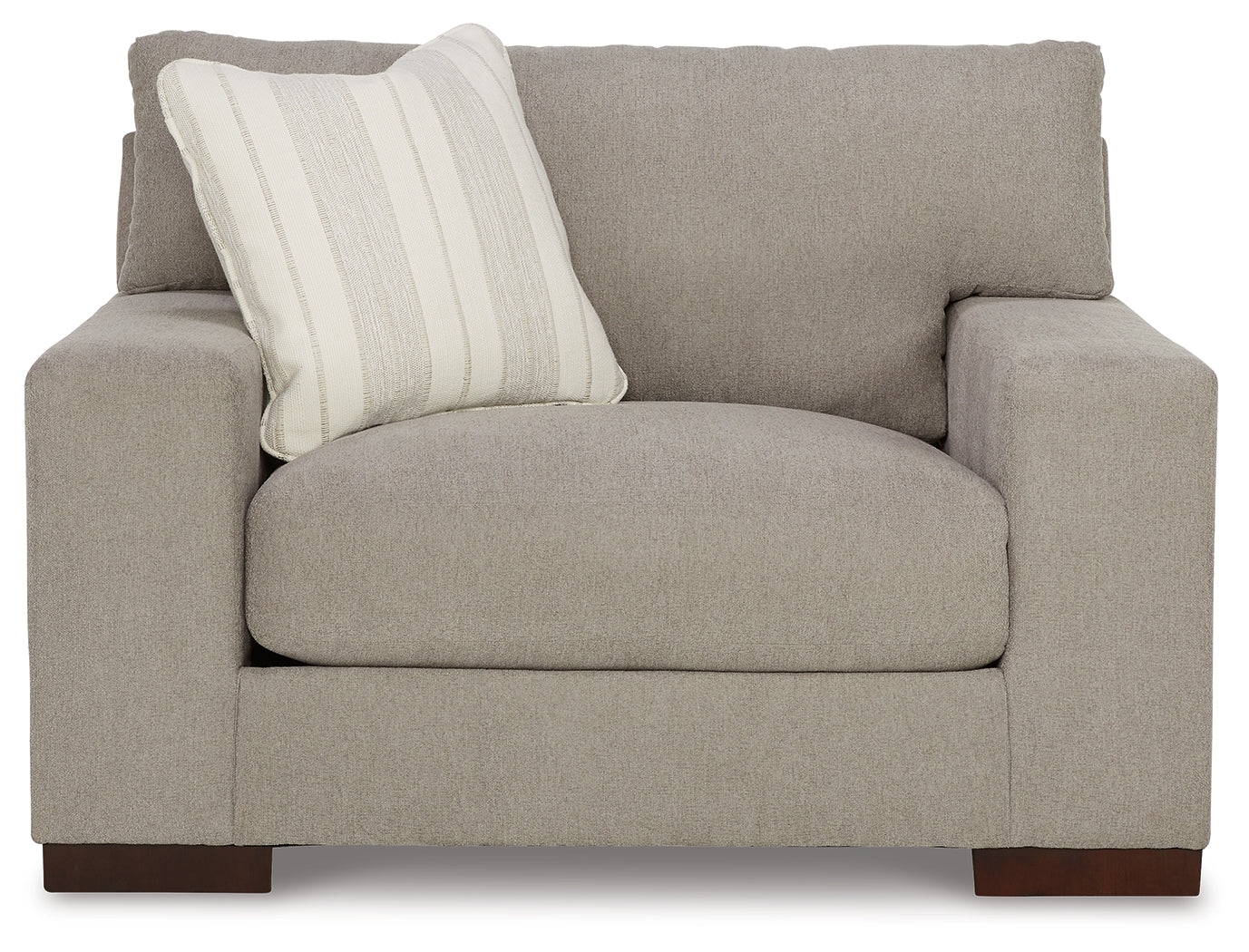 Maggie Flax Sofa, Loveseat, Oversized Chair and Ottoman