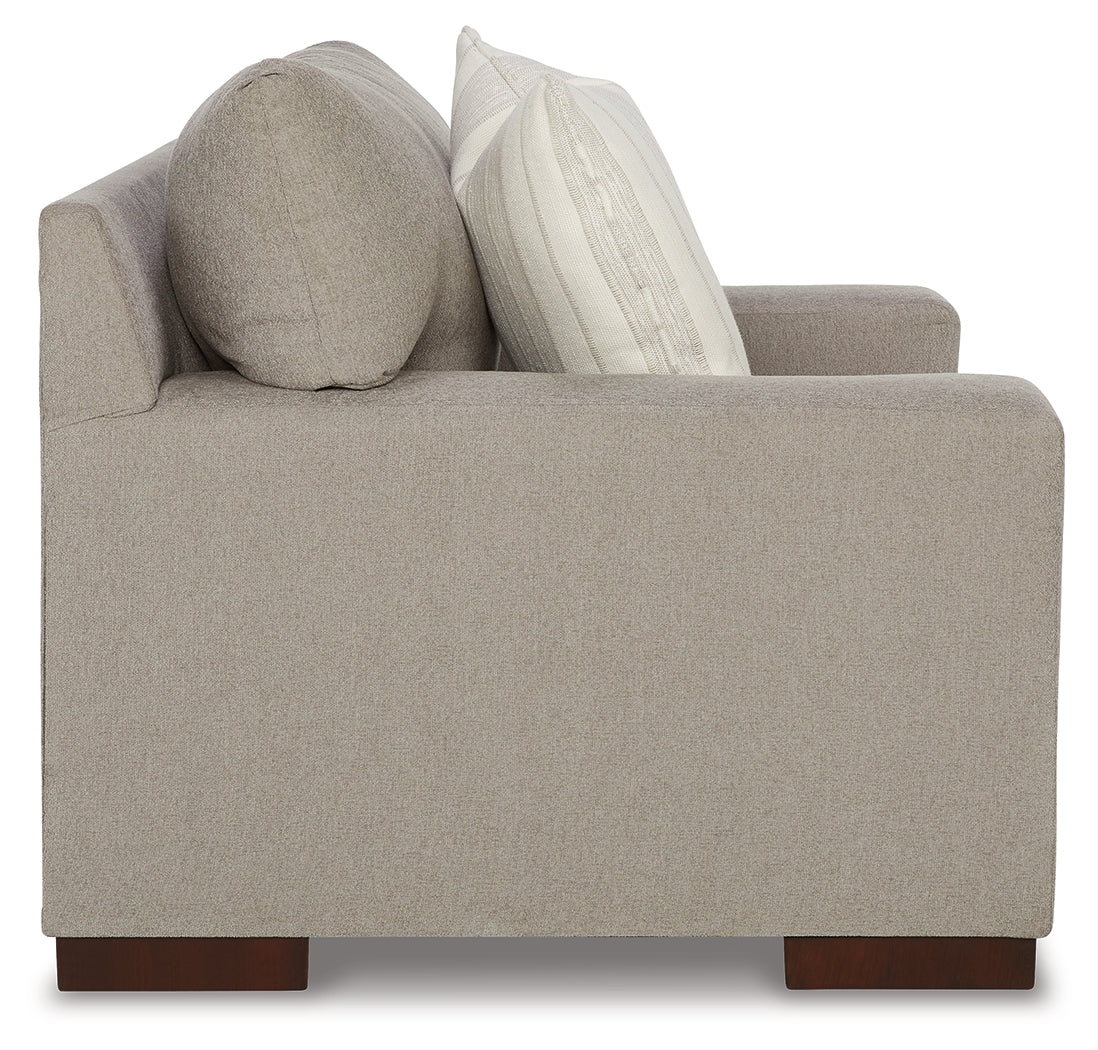 Maggie Flax Sofa, Loveseat, Oversized Chair and Ottoman