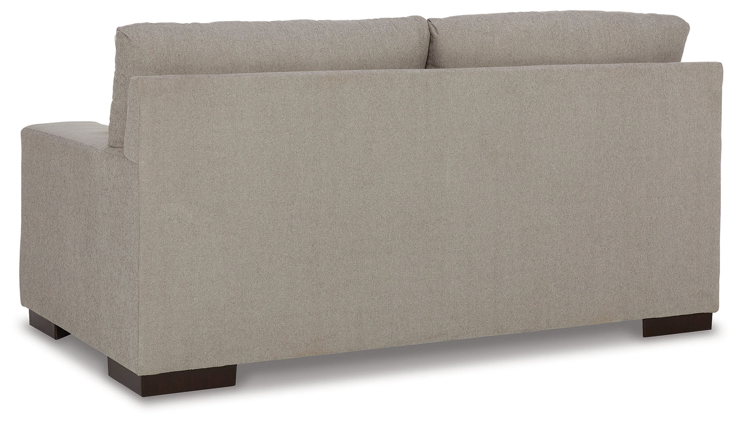 Maggie Flax Sofa and Loveseat