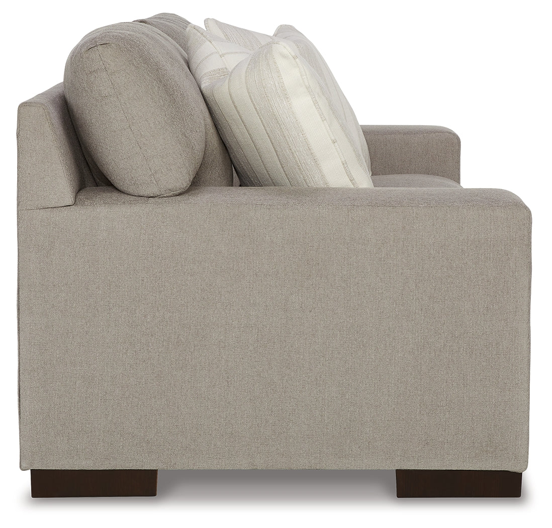 Maggie Flax Sofa, Loveseat, Oversized Chair and Ottoman