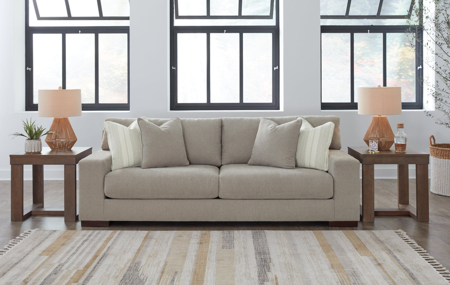 Maggie Flax Sofa