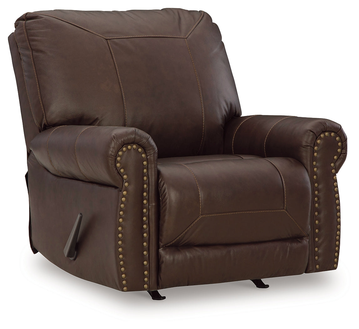 Colleton Dark Brown Recliner