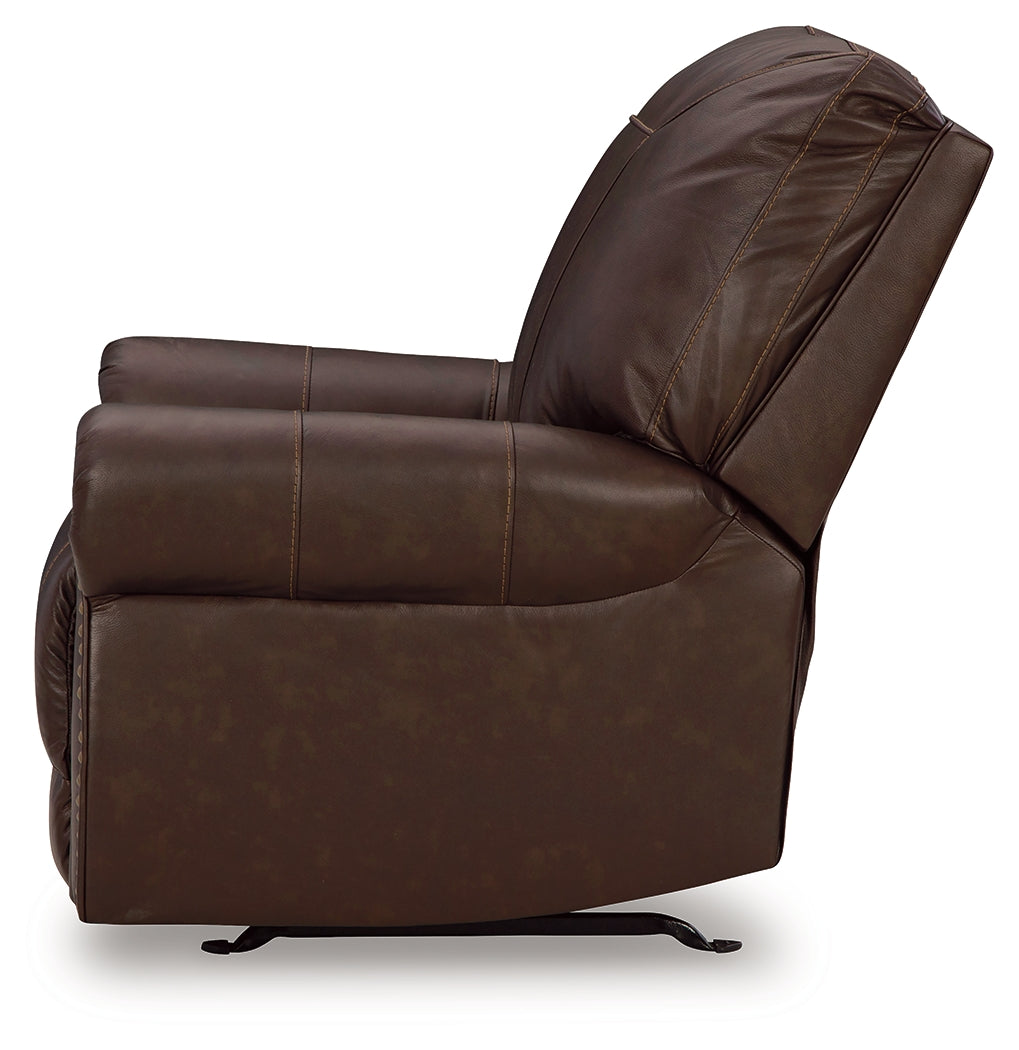 Colleton Dark Brown Recliner