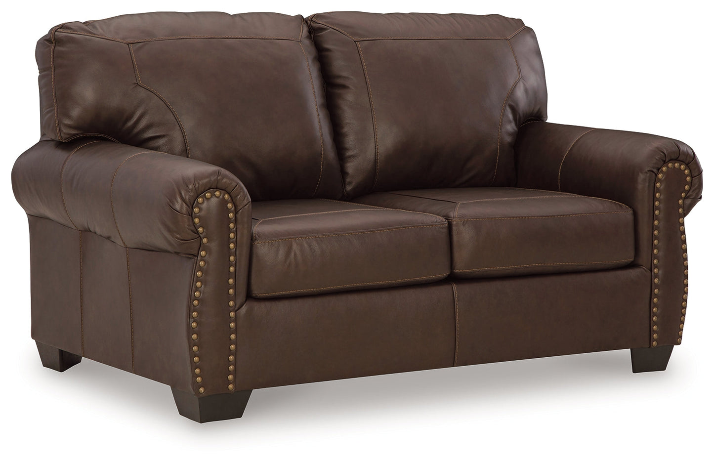 Colleton Dark Brown Loveseat