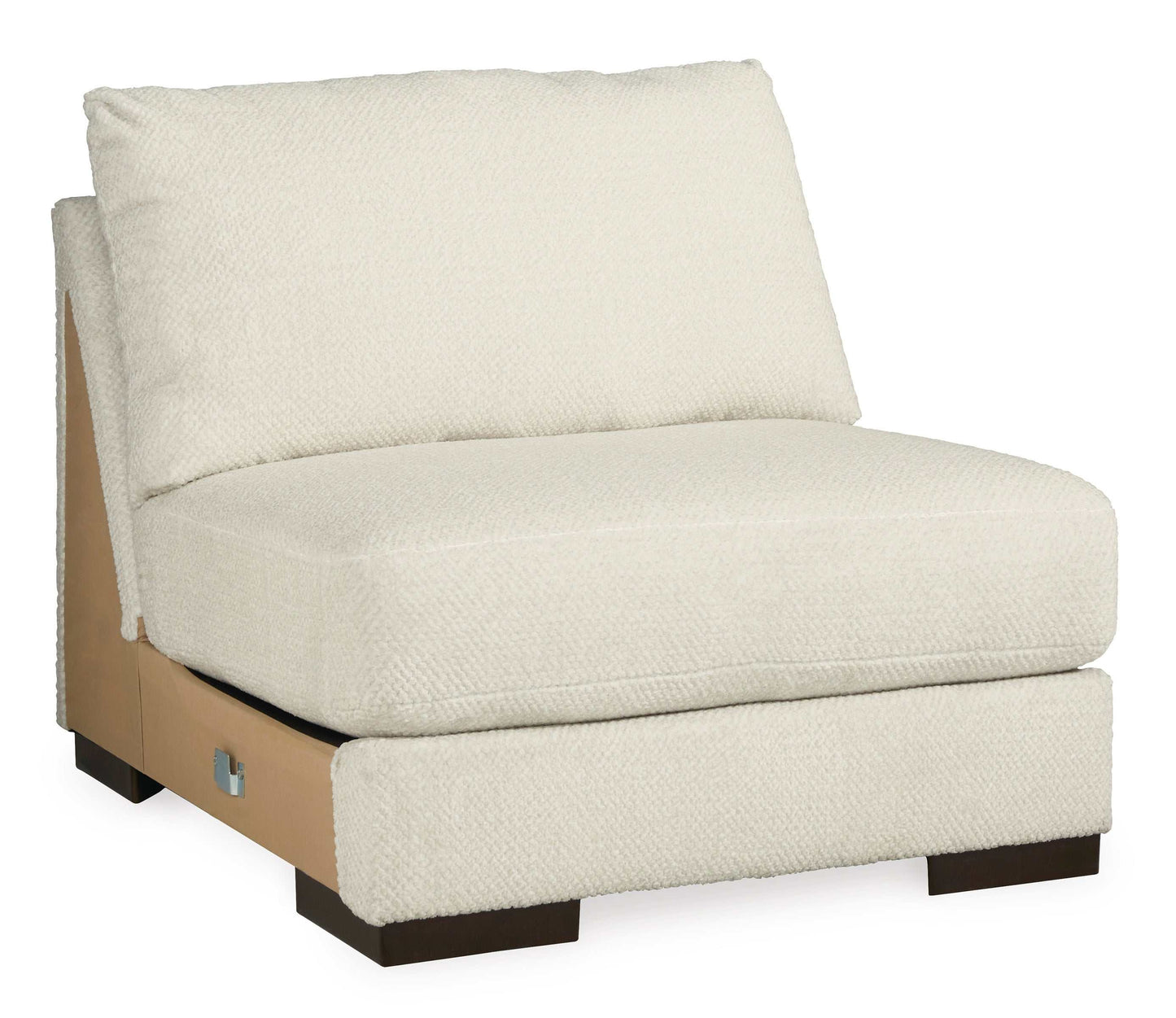 Zada Ivory 6pc LAF Chaise Sectional