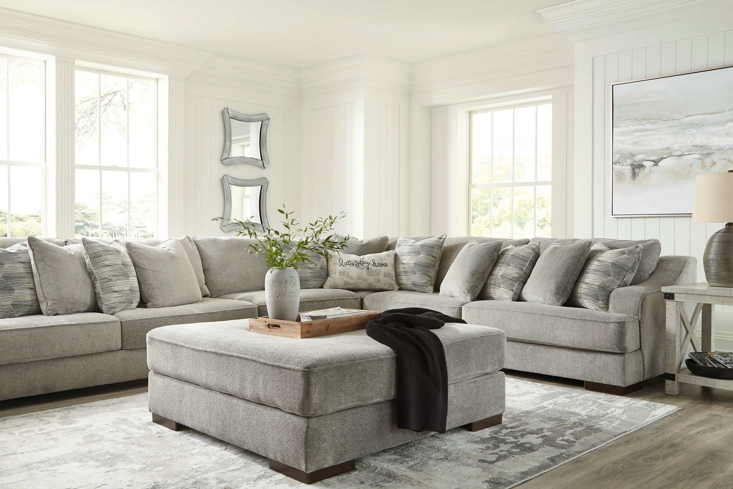 Bayless Smoke 4pc Sectional