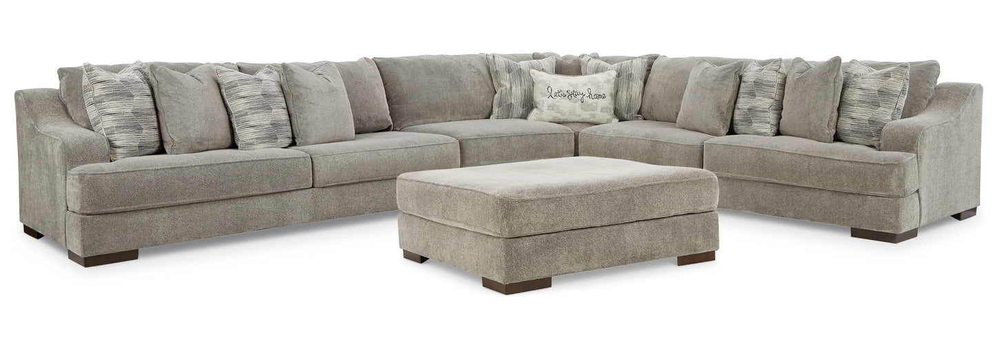 Bayless Smoke 4pc Sectional