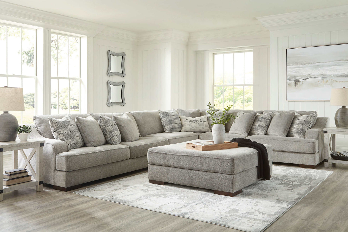 Bayless Smoke 4pc Sectional