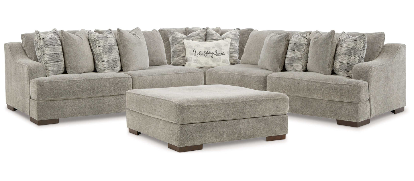 Bayless Smoke 3pc Symmetrical Sectional