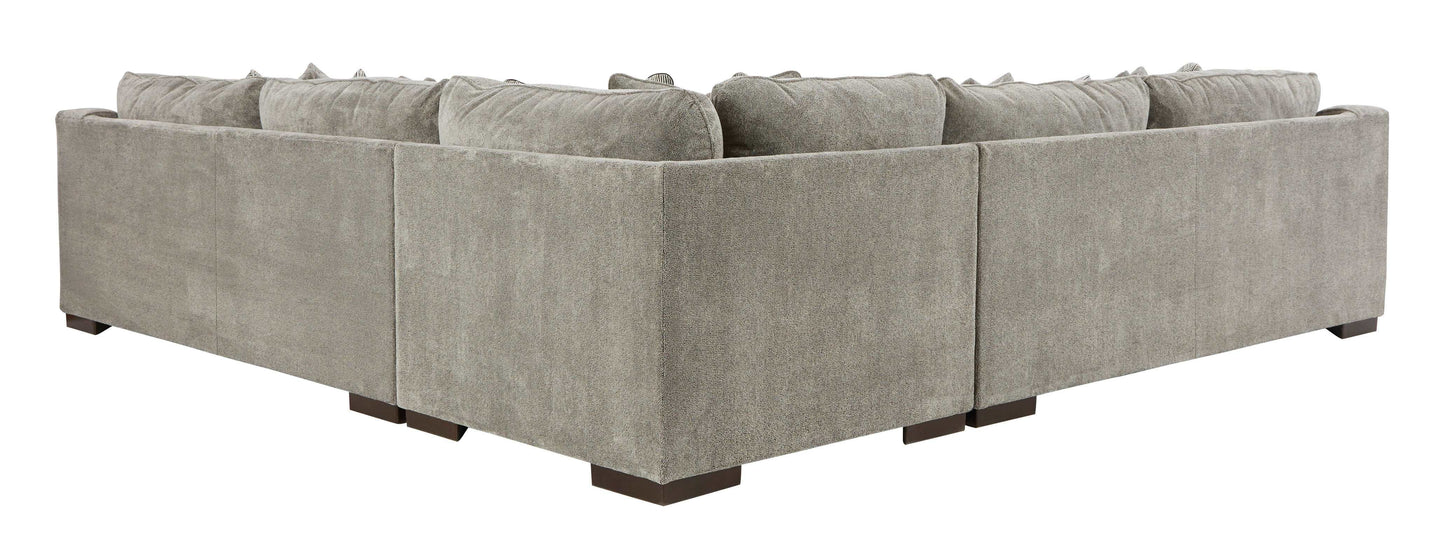 Bayless Smoke 3pc Symmetrical Sectional