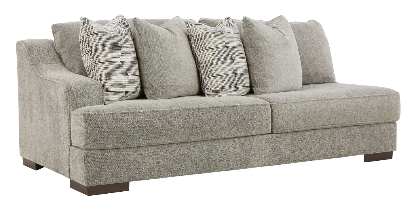 Bayless Smoke 3pc Symmetrical Sectional