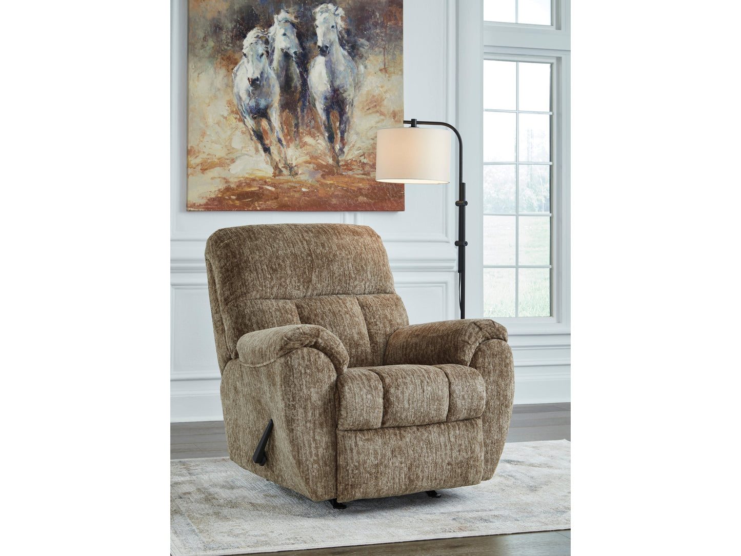 Stayfish Taupe Rocker Recliner - Ornate Home