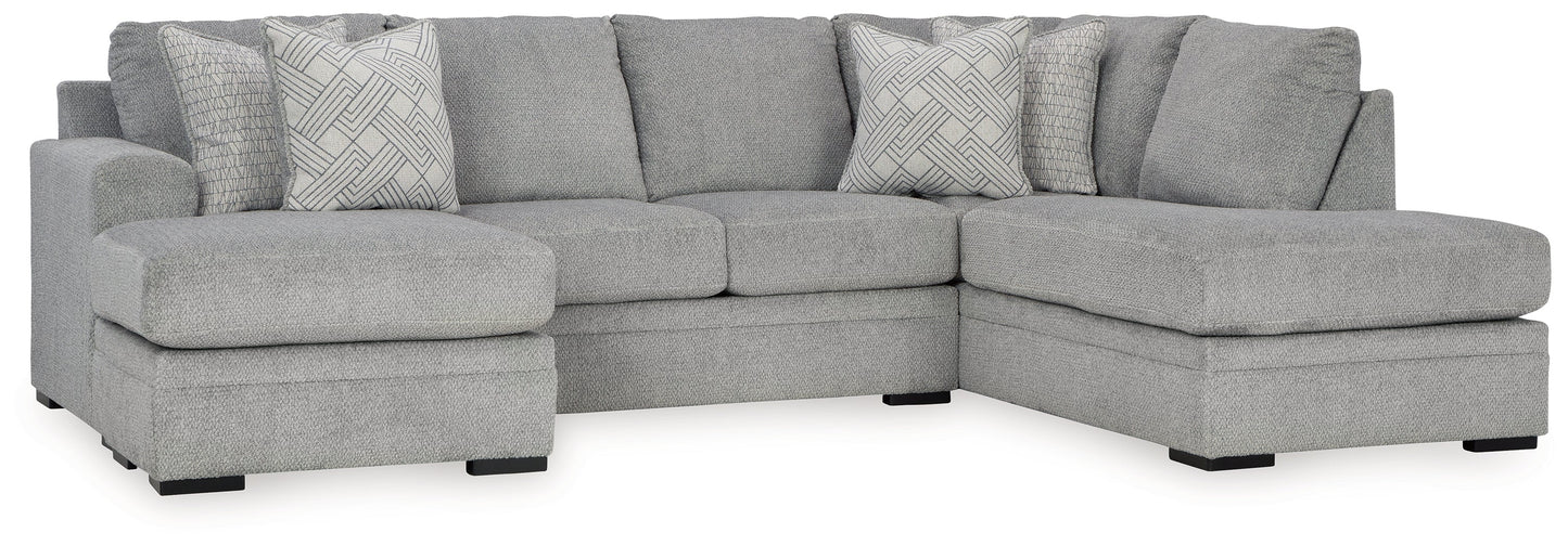 Casselbury Cement 2-Piece Sectional with Chaise