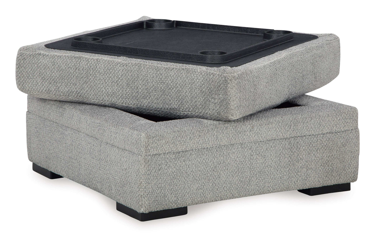 Casselbury Cement Ottoman w/ Storage