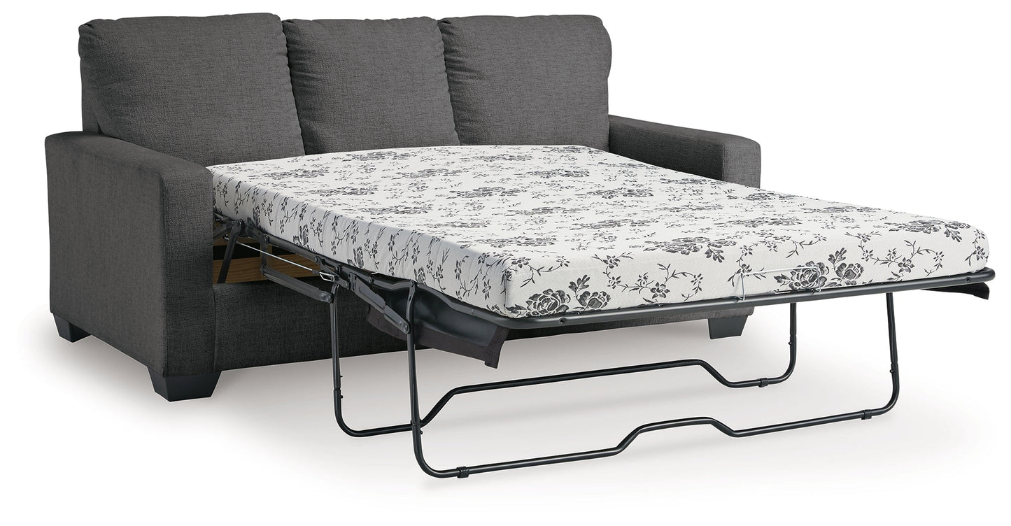 Rannis Pewter Full Sofa Sleeper