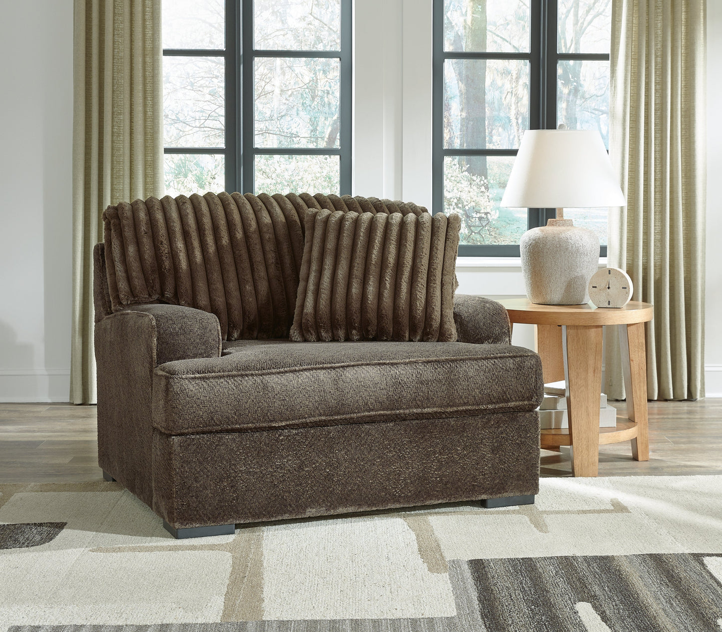 Aylesworth Brown Oversized Chair