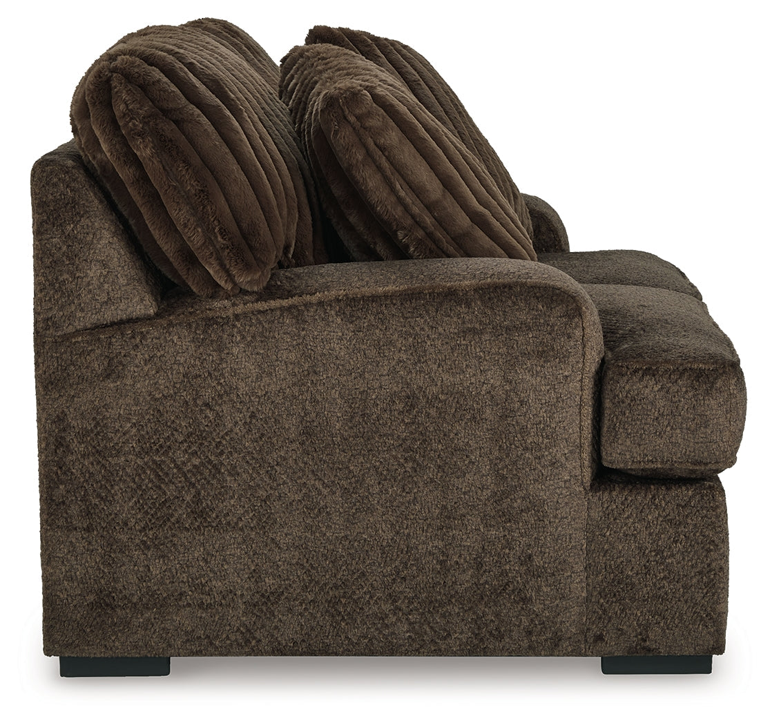 Aylesworth Brown Loveseat