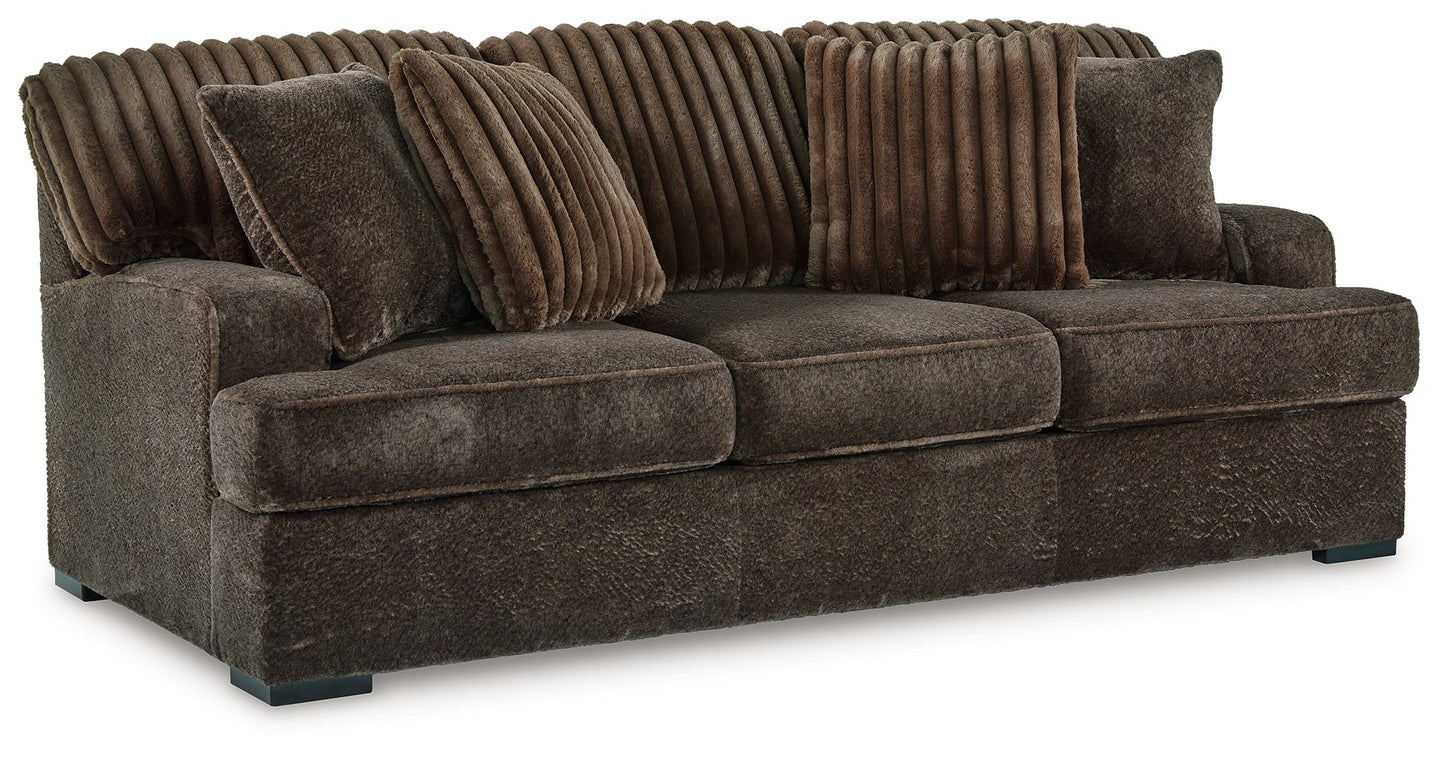 Aylesworth Brown Sofa