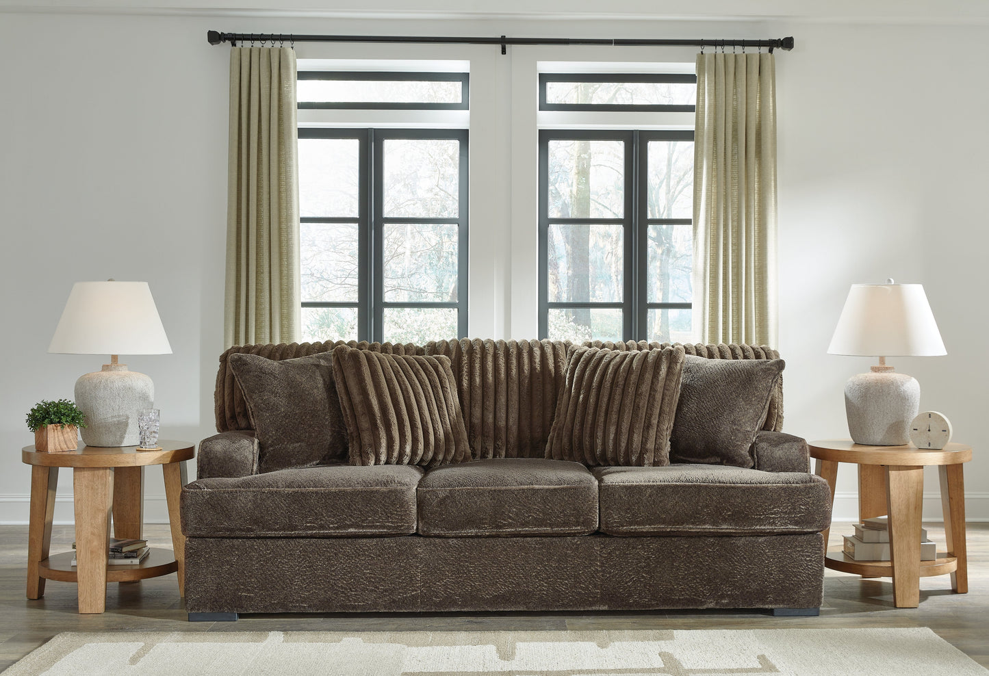 Aylesworth Brown Sofa