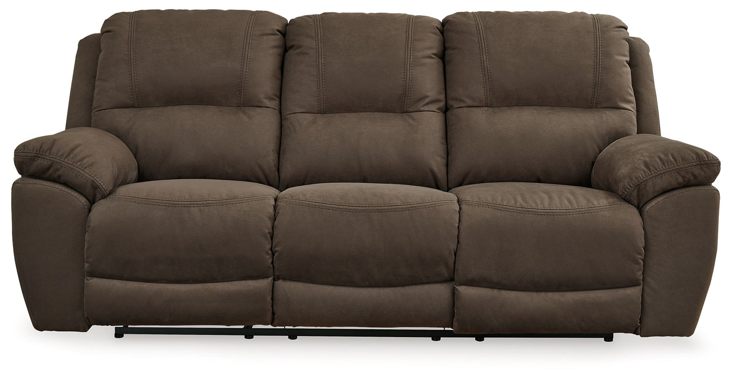 Next-Gen Gaucho Espresso Power Reclining Sofa and Loveseat