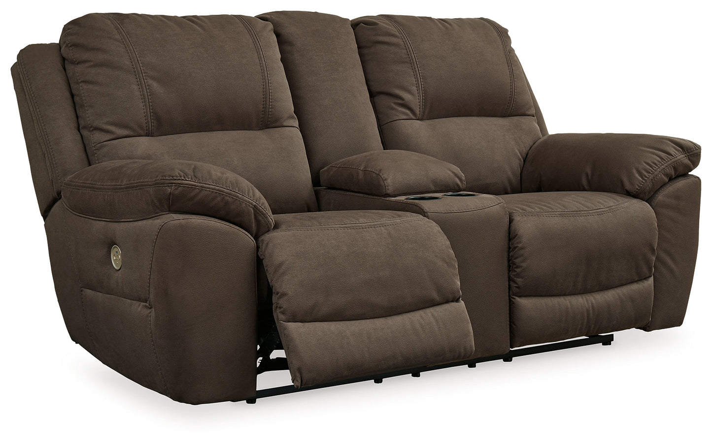 Next-Gen Gaucho Espresso Power Reclining Sofa and Loveseat