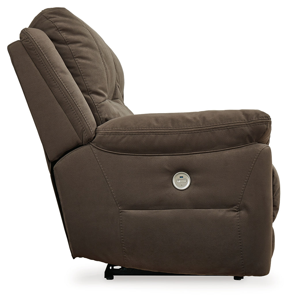 Next-Gen Gaucho Espresso Power Reclining Sofa and Loveseat