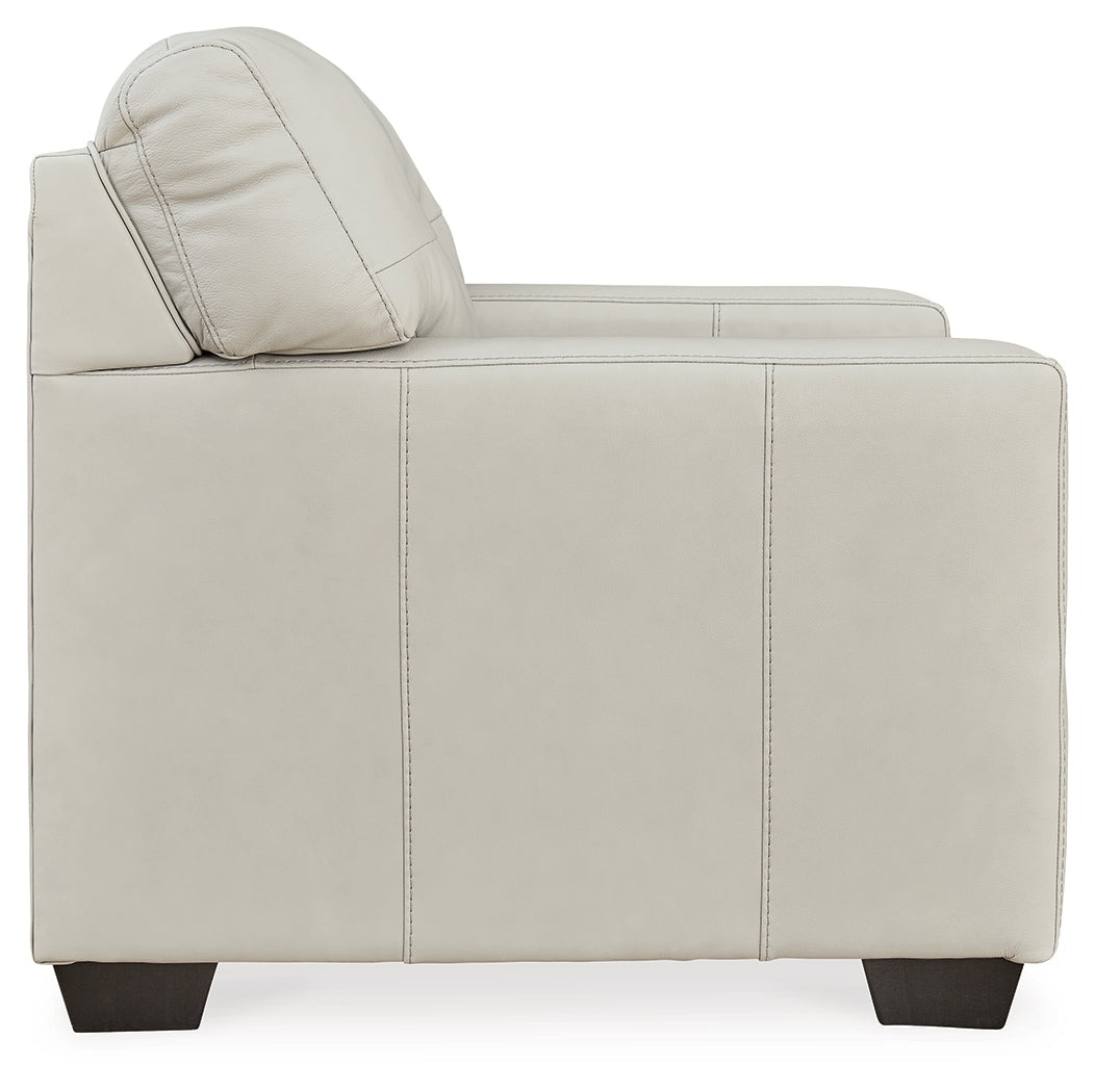 Belziani Coconut Sofa, Loveseat, Oversized Chair and Ottoman