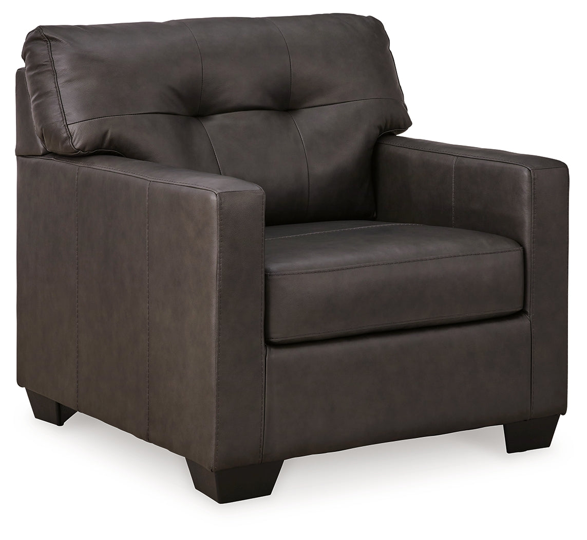 Belziani Storm Sofa, Loveseat, Oversized Chair and Ottoman