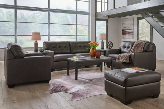 Belziani Storm Sofa, Loveseat, Oversized Chair and Ottoman